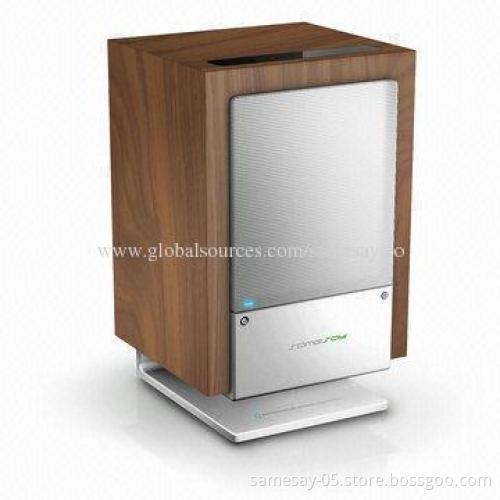 2014 New Wooden Wireless Bluetooth Portable Mini USB Touch Remote Speaker, 100Hz-20kHz Frequency
